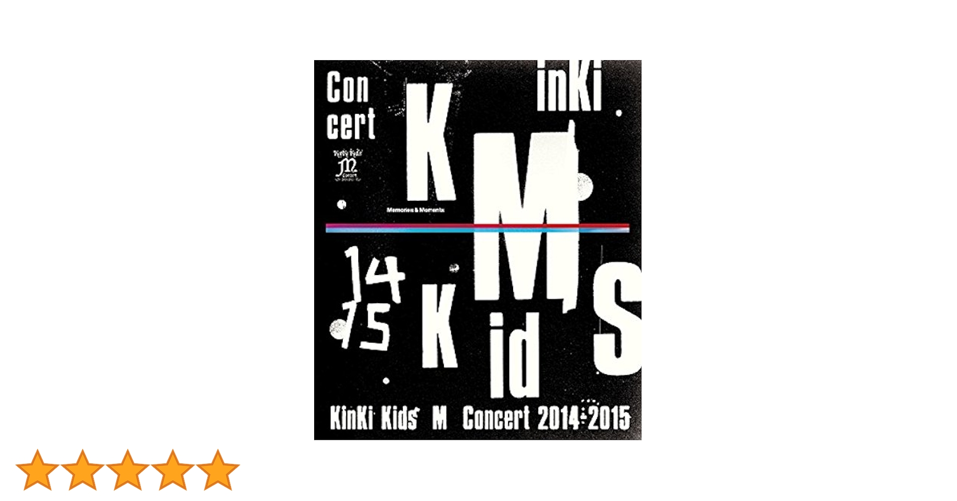 KinKi Kids Concert　Memories&Moments KinKi Kids Concert 『Memories ＆ Moments』 【DVD初回仕様